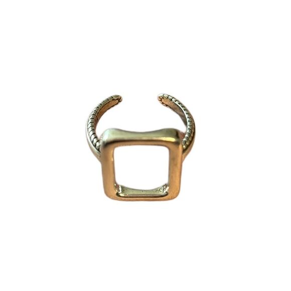 The big rectangle ring in 925 silver - Picture 4 of 10